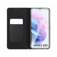 SHINING Book na Samsung Galaxy A52 5G FORCELL Peňaženkový obal Čierny