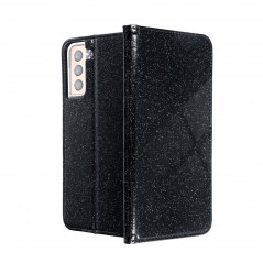 SHINING Book na XIAOMI Mi 11 FORCELL Peňaženkový obal Čierny