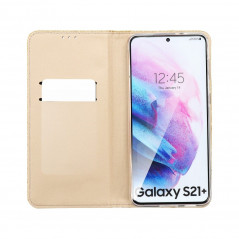 SHINING Book na XIAOMI Mi 11 FORCELL Peňaženkový obal Zlatý