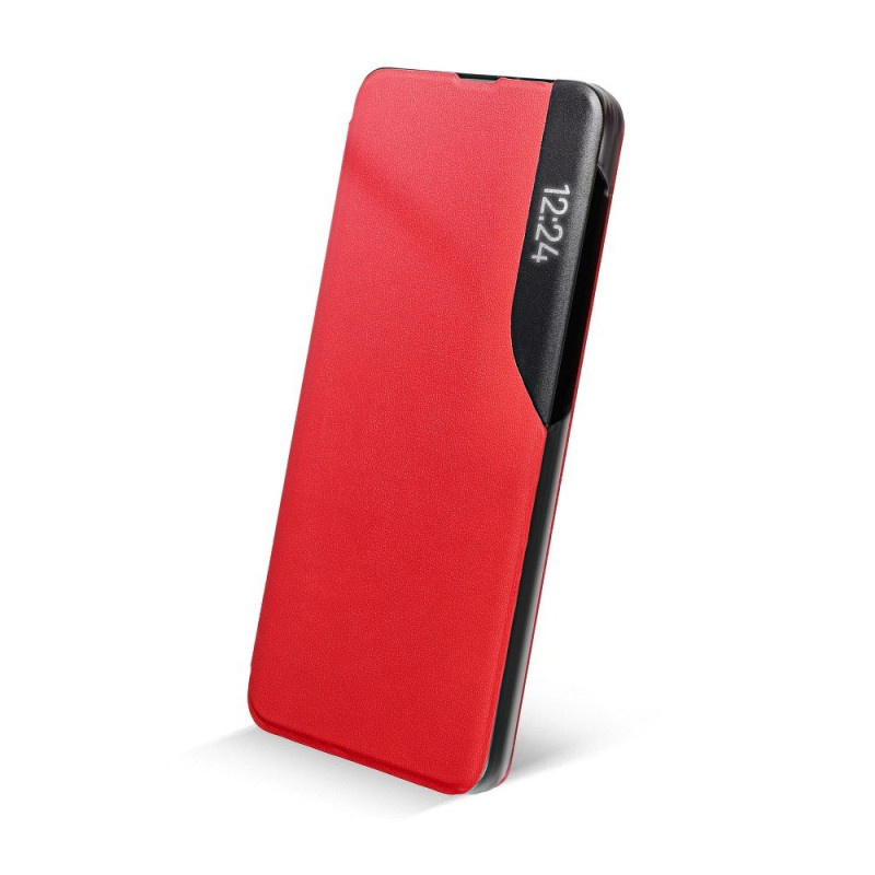 Smart View Book na Samsung Galaxy A12 Obal knižka (Smart View) Červený