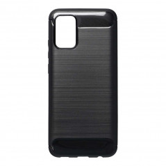 CARBON na Samsung Galaxy A03S FORCELL Silikónový kryt Čierny