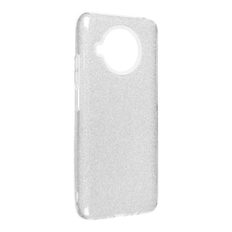 SHINING na XIAOMI Redmi Note 10 5G FORCELL kryt Strieborný