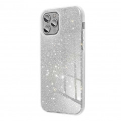 SHINING na XIAOMI Redmi Note 10 5G FORCELL kryt Strieborný