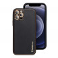 Kryt Leather na Samsung Galaxy A52 5G Čierny