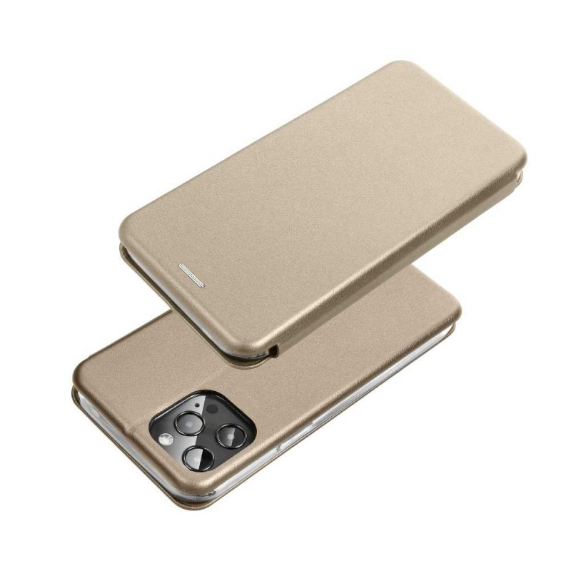 Book Elegance na XIAOMI Redmi Note 10 5G Peňaženkový obal Zlatý