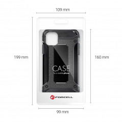 Tvrdený kryt Armor na XIAOMI Redmi Note 10 5G Čierny