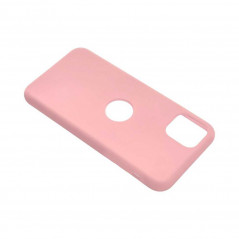 Silicone na Apple iPhone 13 mini FORCELL Silikónový kryt Ružový