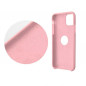 Silicone na Apple iPhone 13 mini FORCELL Silikónový kryt Ružový