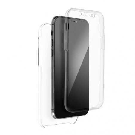 360 Full Cover PC + TPU na Apple iPhone 13 mini Silikónové púzdro Transparentný
