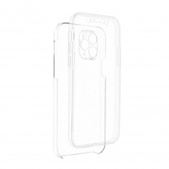 360 Full Cover PC + TPU na Apple iPhone 13 mini Silikónové púzdro Transparentný