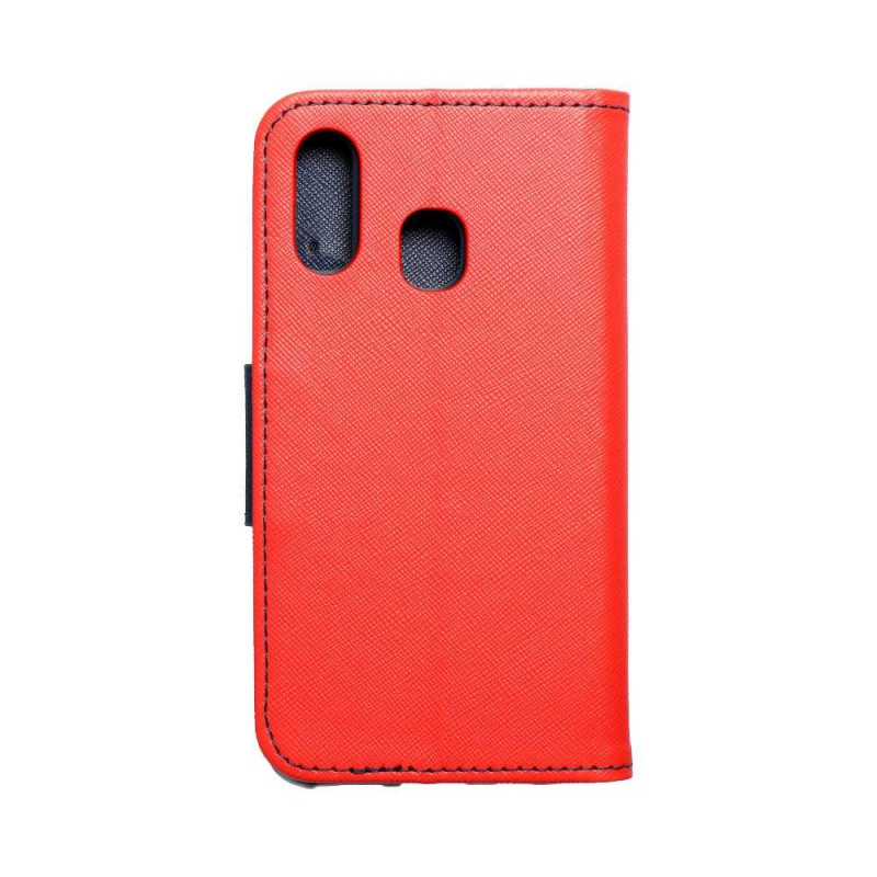 Peňaženkové puzdro Fancy Book na Apple iPhone 13 Pro Max Červený / Námornícka modrá