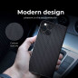 LUNA Book Carbon na Apple iPhone 13 mini FORCELL Peňaženkový obal Čierny LUNA Book Carbon na Apple iPhone 13 mini FORCELL Peňaženkový obal Čierny