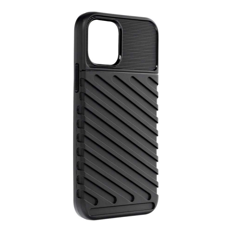 Kryt THUNDER na Apple iPhone 12 Čierny