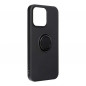 Kryt Silicone ring na Apple iPhone 13 Pro Čierny