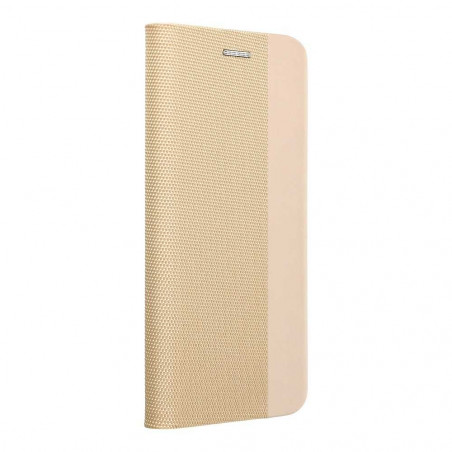 Sensitive Book na Apple iPhone 13 mini Obal peňaženka Zlatý
