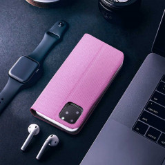 Sensitive Book na Apple iPhone 13 mini Obal peňaženka Ružový