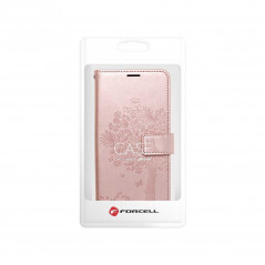 Peňaženkové puzdro MEZZO Book na Apple iPhone 13 mini Strom  Ružovo-zlatý
