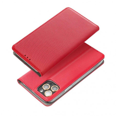 Peňaženkové puzdro Smart Case Book na Apple iPhone 13 mini Červený