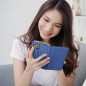 Peňaženkové puzdro Smart Case Book na Apple iPhone 13 mini Tmavší modrý