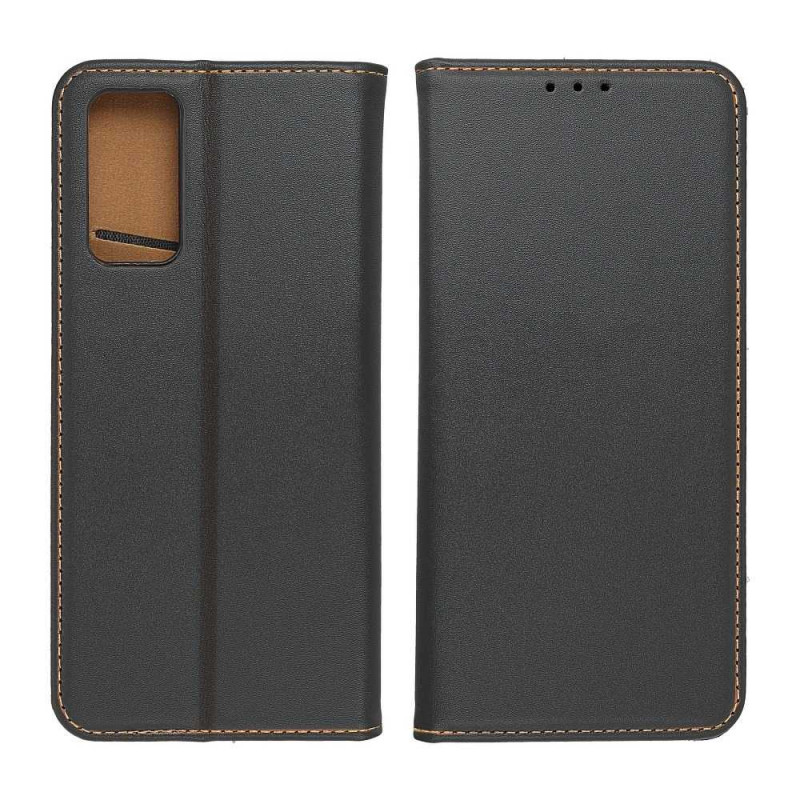Peňaženkové puzdro Leather case SMART PRO na Apple iPhone 13 Pro Elegant  Čierny