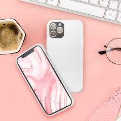 i-Jelly na XIAOMI Redmi Note 10 5G MERCURY kryt TPU Strieborný