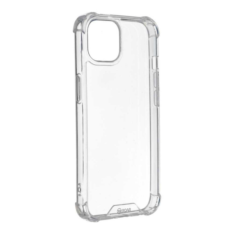 Kryt Roar Armor Jelly na Apple iPhone 13 Prémiové puzdro  Transparentný 
