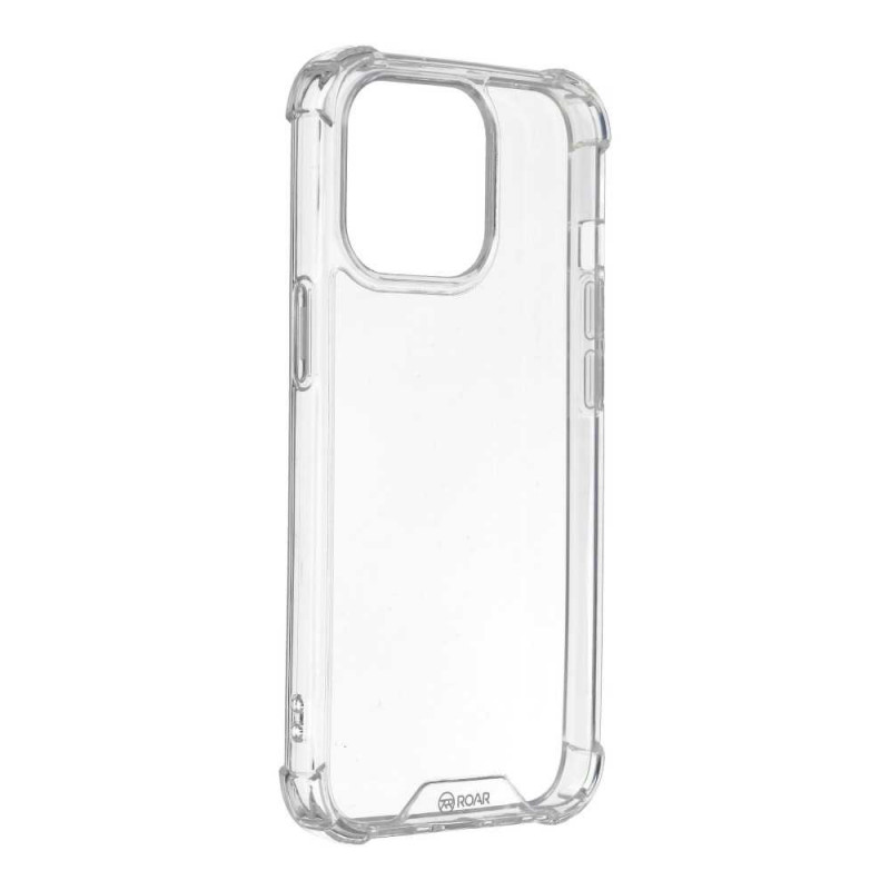 Kryt Roar Armor Jelly na Apple iPhone 13 Pro Prémiové puzdro  Transparentný 