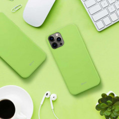 Kryt Roar Colorful Jelly na Apple iPhone 13 Pro Limetkovo zelený